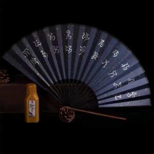 [Taoist] Folding Fan: DIY gold outlining of the 28 Mansions